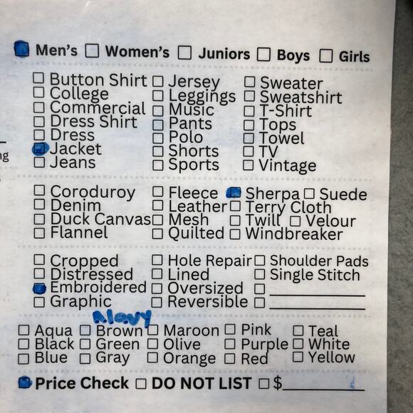 Syracuse Champion Sherpa Lined Stadium Jacket Mens Medium Navy Sideline Coat - Picture 8 of 9